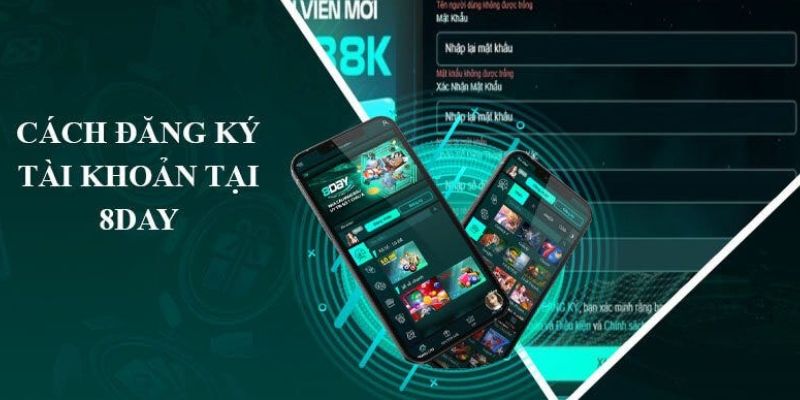 Một số lưu ý khi đăng ký tài khoản tại nhà cái 8DAY
